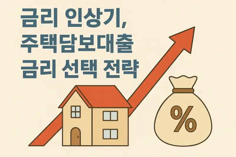 금리 인상기, 주택담보대출 금리 선택 전략