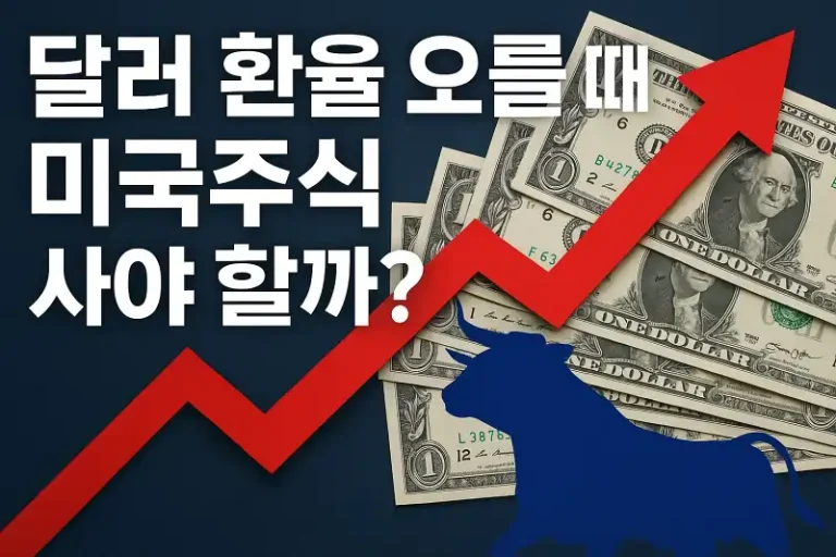 달러 환율 오를 때 미국주식 사야 할까?