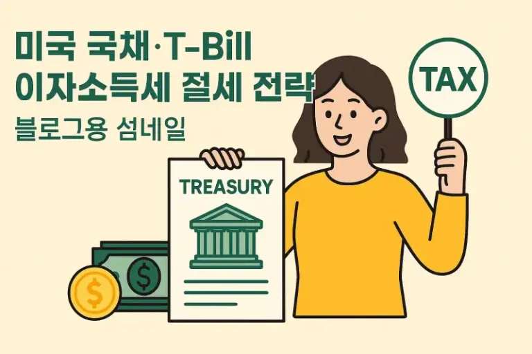 미국 국채·T-Bill 이자소득세 절세 전략