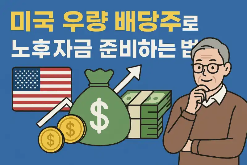 미국 우량 배당주로 노후자금 준비하는 법