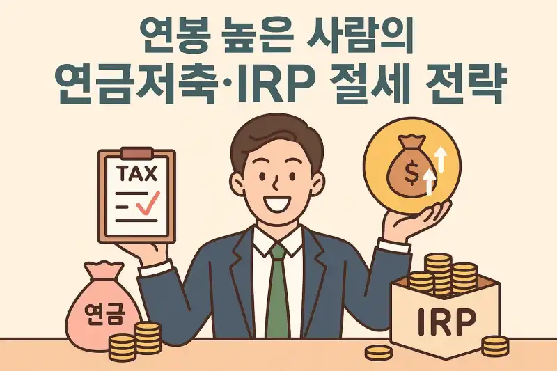 연봉 높은 사람의 연금저축·IRP 절세 전략