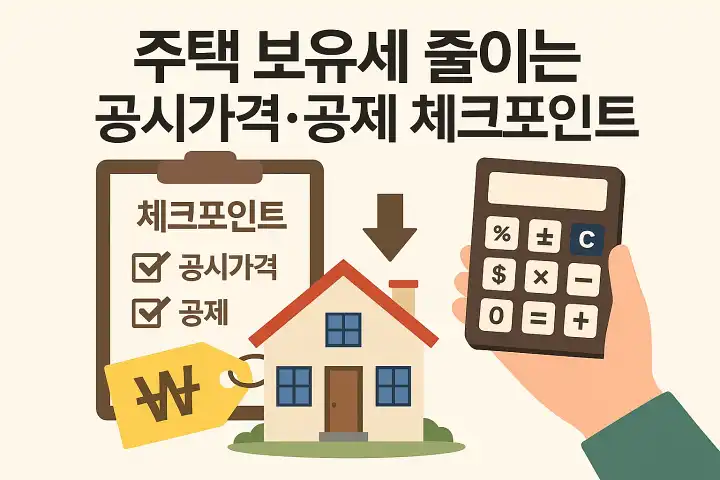 주택 보유세 줄이는 공시가격·공제 체크포인트