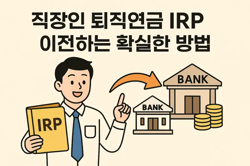 직장인 퇴직연금 IRP 이전하는 확실한 방법