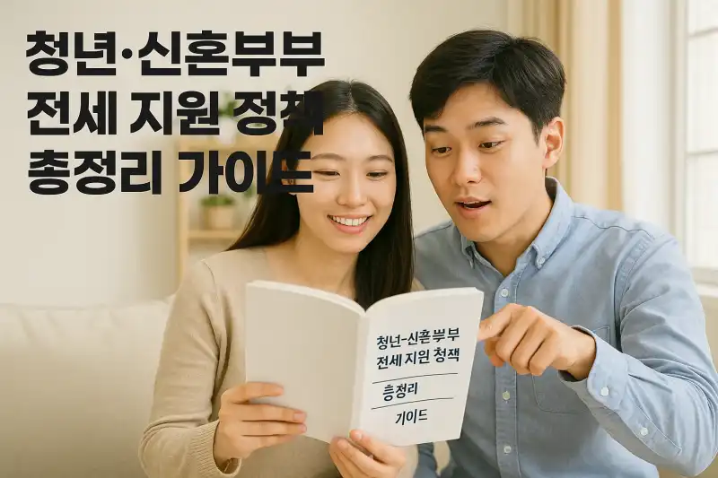 청년·신혼부부 전세 지원 정책 총정리 가이드