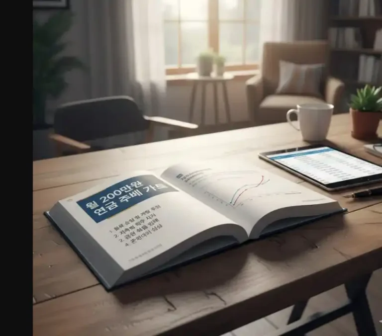 월 200만원 연금 만들기 위한 준비 가이드