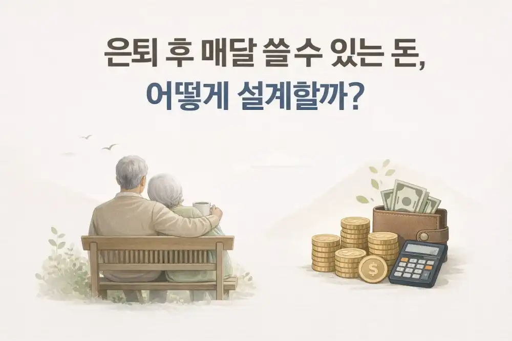 은퇴 후 매달 쓸 수 있는 돈, 어떻게 설계할까?