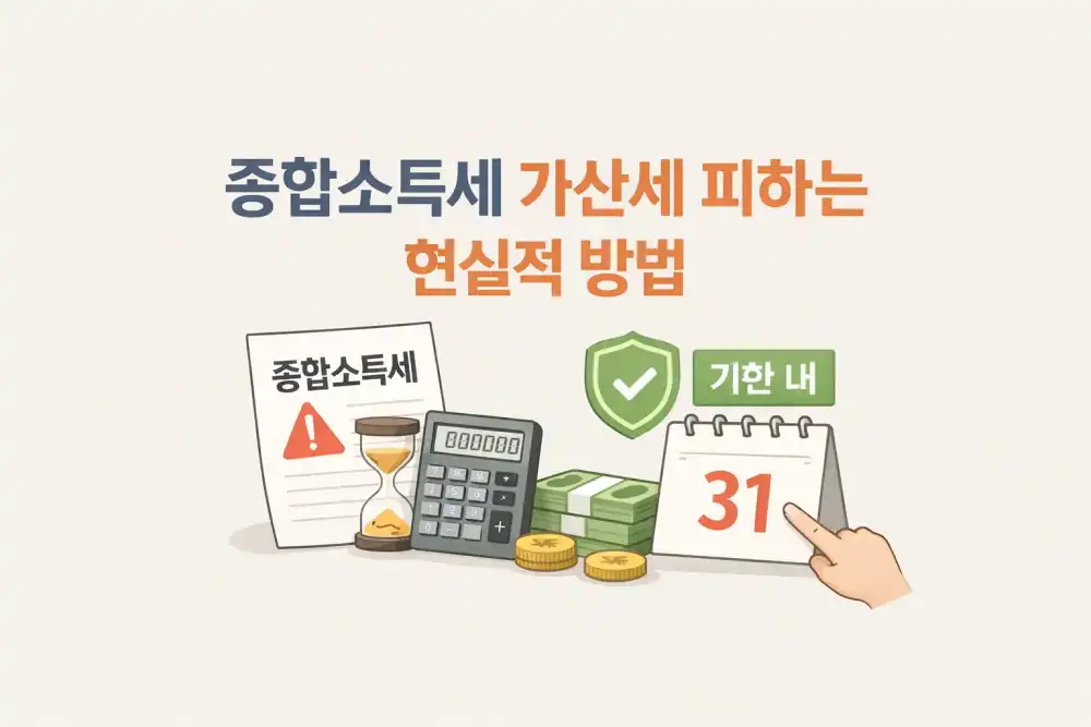 종합소득세 가산세 피하는 현실적 방법