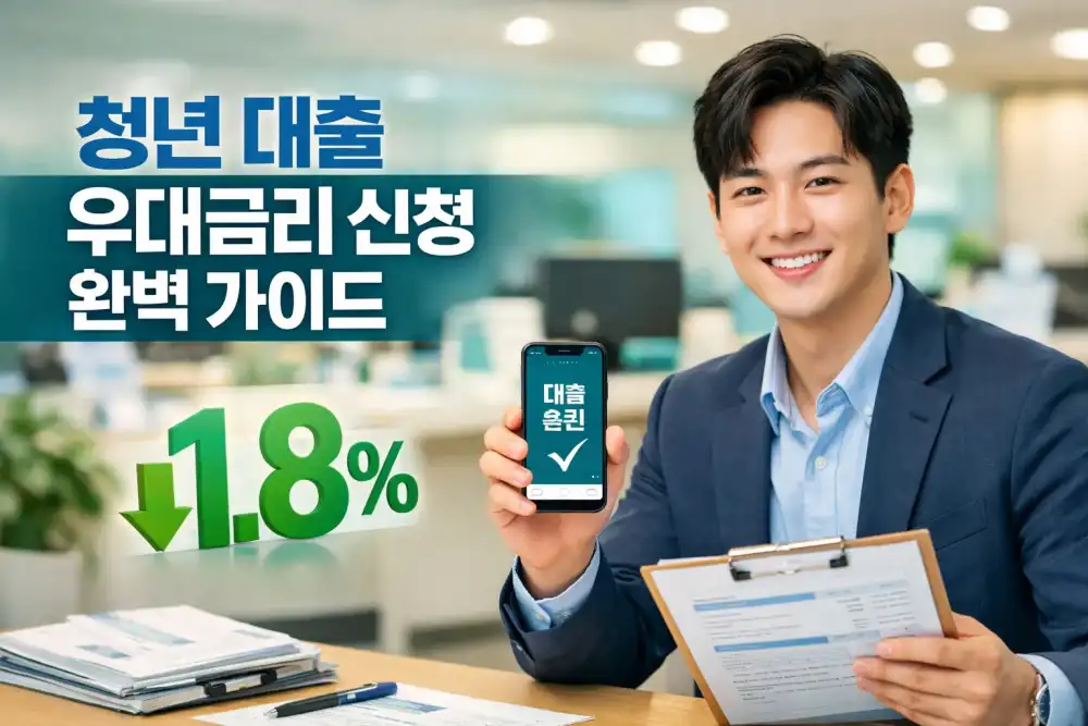 청년 대출 우대금리 신청 완벽 가이드