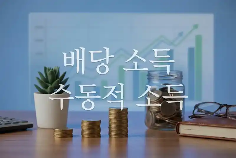 안정적인 배당 수익 개념 이미지