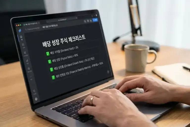 배당성장주 고르는 법, 데이터로 끝낸다