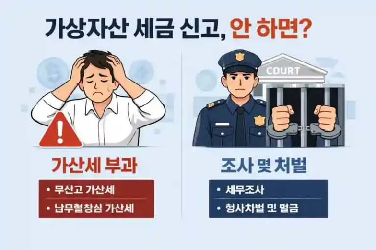 가상자산 세금 신고, 안 하면?