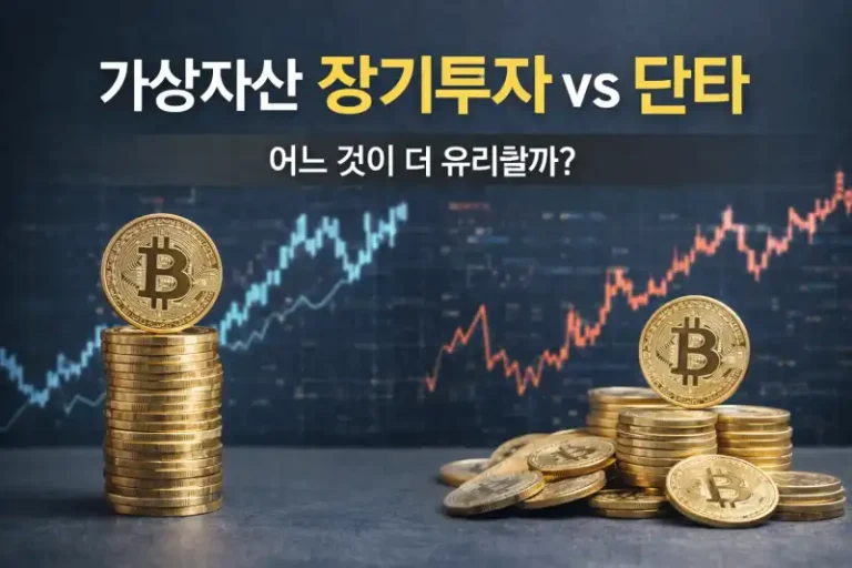 가상자산 투자 전략, 장기 vs 단타 뭐가 유리할까?