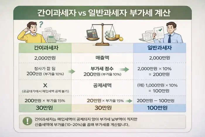 간이과세자 기준 바뀌었다? 유불리 셀프 판단법