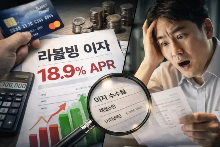 신용카드 리볼빙의 진짜 비용 계산, 알고 쓰세요!
