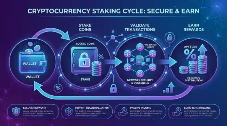 암호화폐 스테이킹으로 월 수익 만드는 법