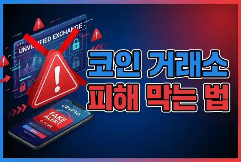 코인 거래소 피해 막는 법, 이런 특징 보이면 절대 사용 금지