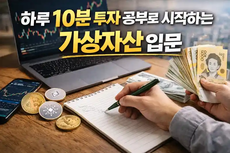하루 10분 투자 공부로 시작하는 가상자산 입문