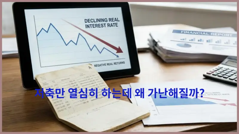 저축만 열심히 하는데 왜 가난해질까?