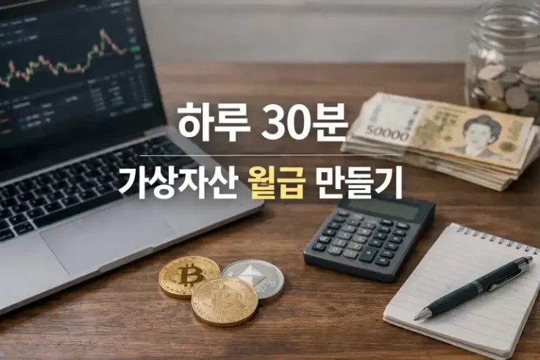 하루 30분 가상자산 월급 만들기