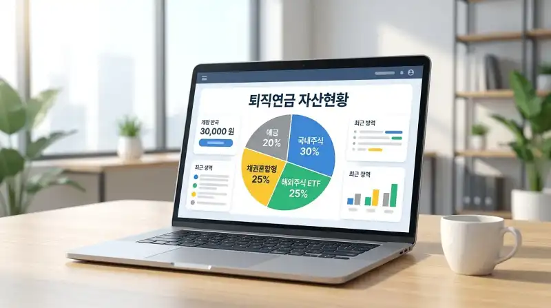 퇴직연금 자산현황 대시보드