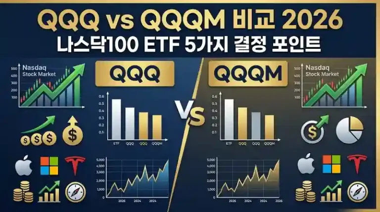 QQQ vs QQQM 비교 2026