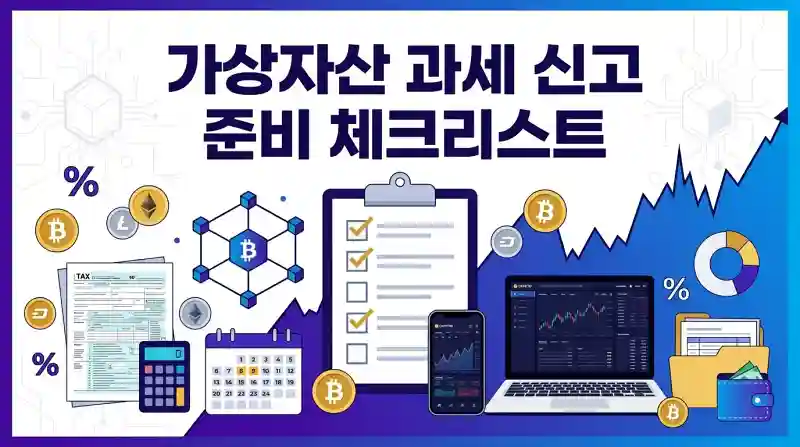 가상자산 과세 신고 준비 체크리스트