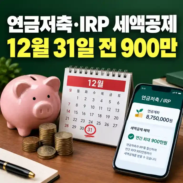 연금저축 IRP 세액공제 2026