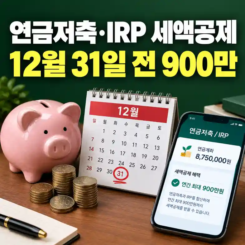 연금저축 IRP 세액공제 2026